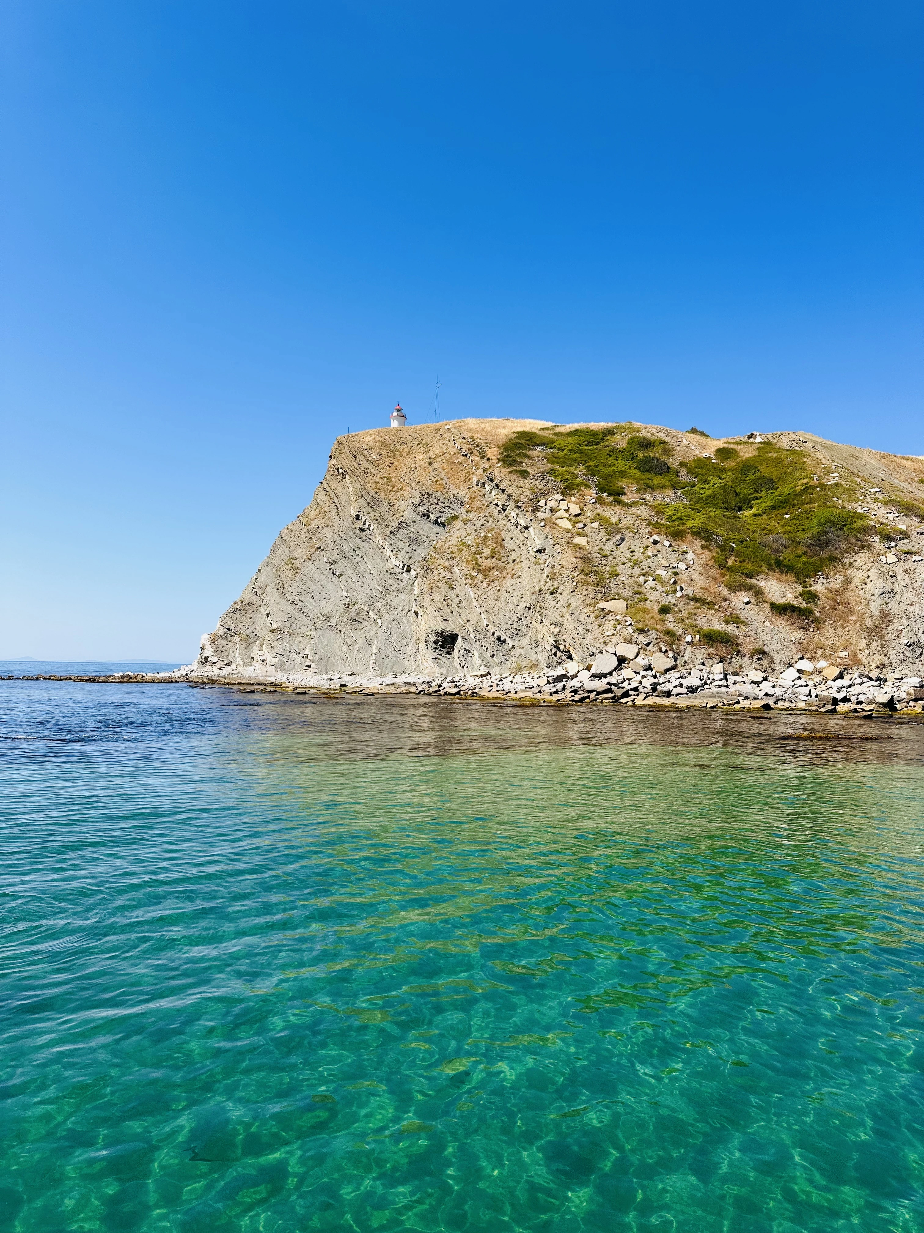 Route at the Black Sea